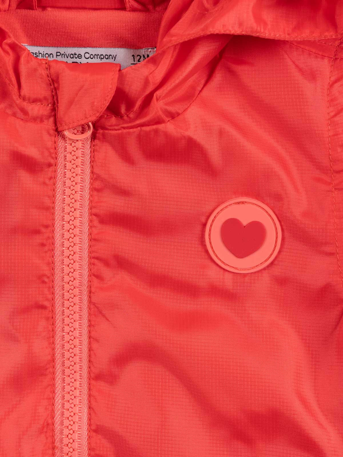 Parka capuche pastèque fille (6-24M) Parka capuche pastèque fille (6-24M)