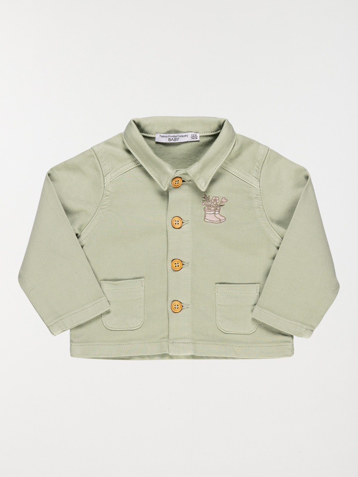 Veste sauge fille (6-24M)