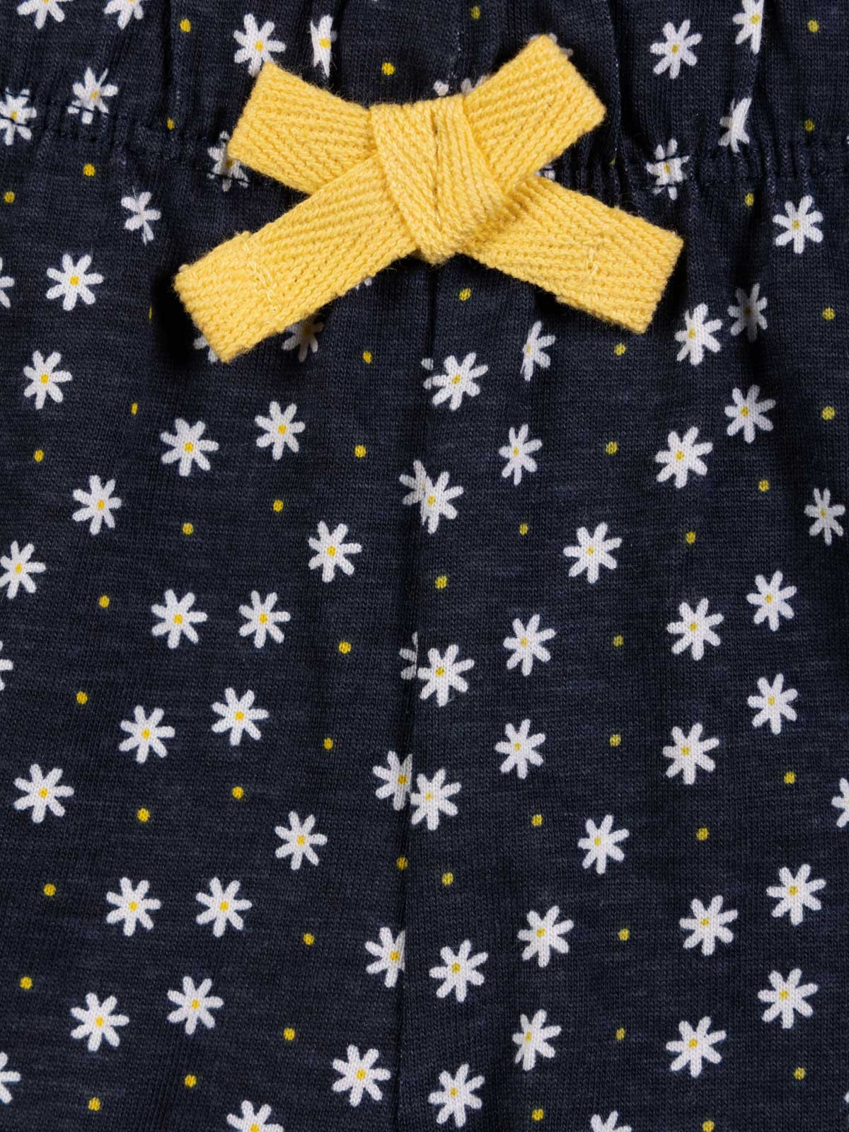 Short basique fleuri fille (3-24M) Short basique fleuri fille (3-24M)