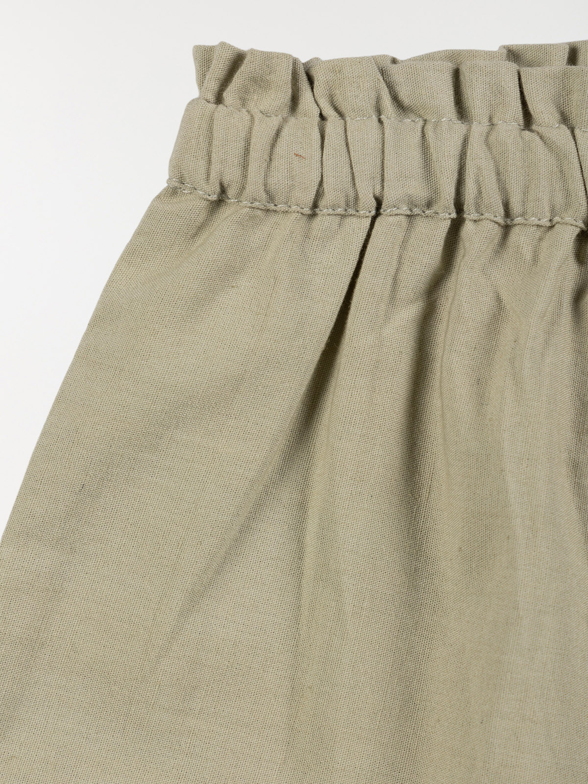 Short broderie sauge fille (3-24M)