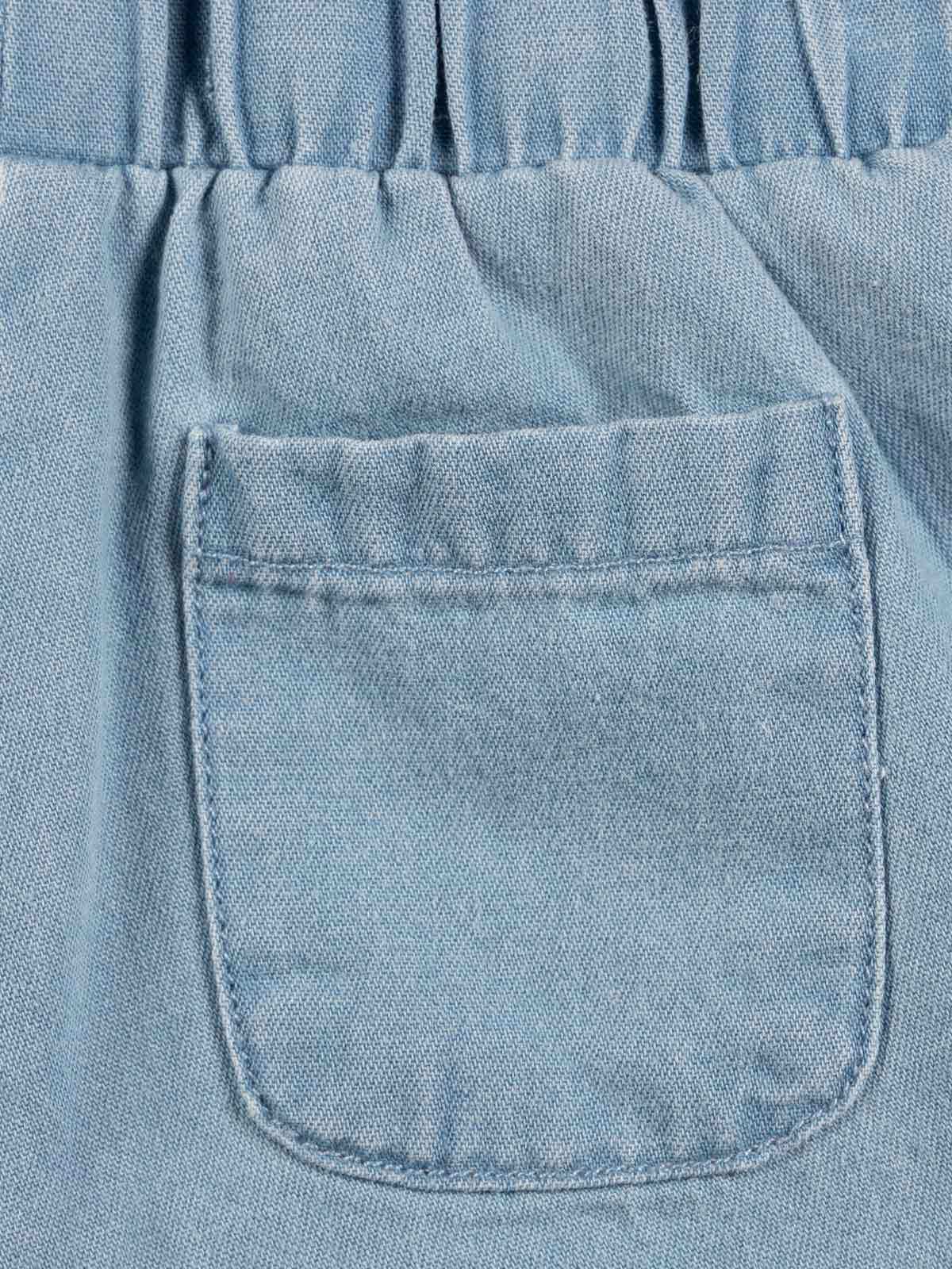 Short denim coquillage fille (3-24M) Short denim coquillage fille (3-24M)