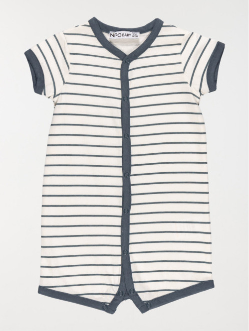 Pyjashort rayé garçon (3-24M) Pyjashort rayé garçon (3-24M)