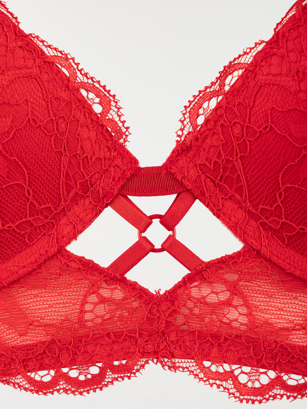 Bustier dentelle rouge kiss (85A-95D)