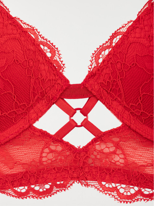 Bustier dentelle rouge kiss (85A-95D)