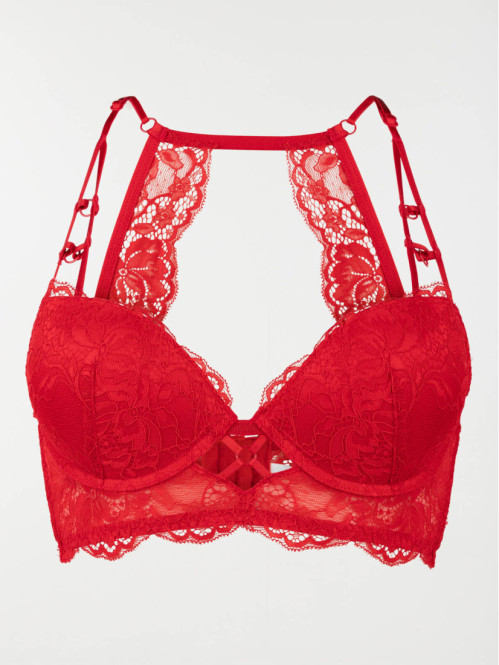 Bustier dentelle rouge kiss (85A-95D)