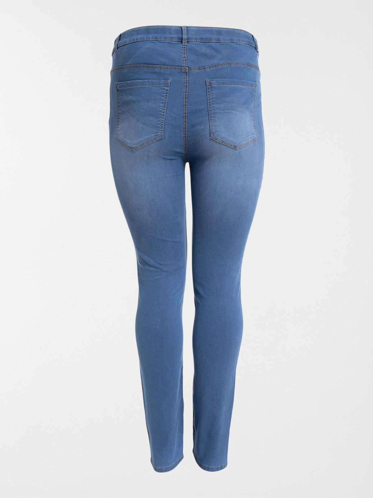 Jean stone slim grande taille femme