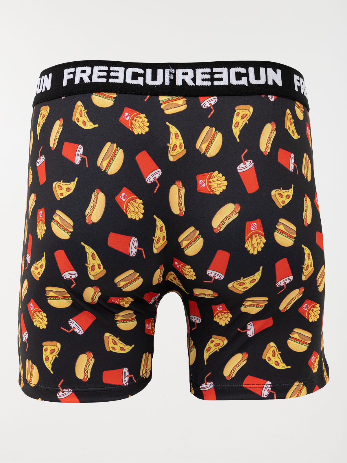 Boxer Freegun motif fast food homme