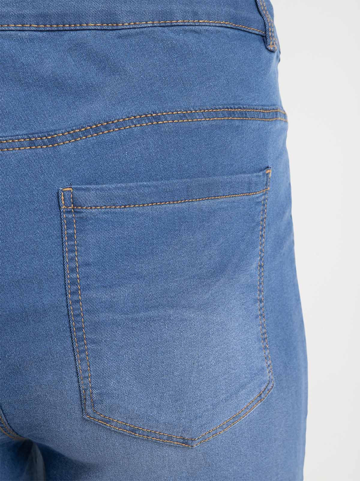 Jean stone slim grande taille femme