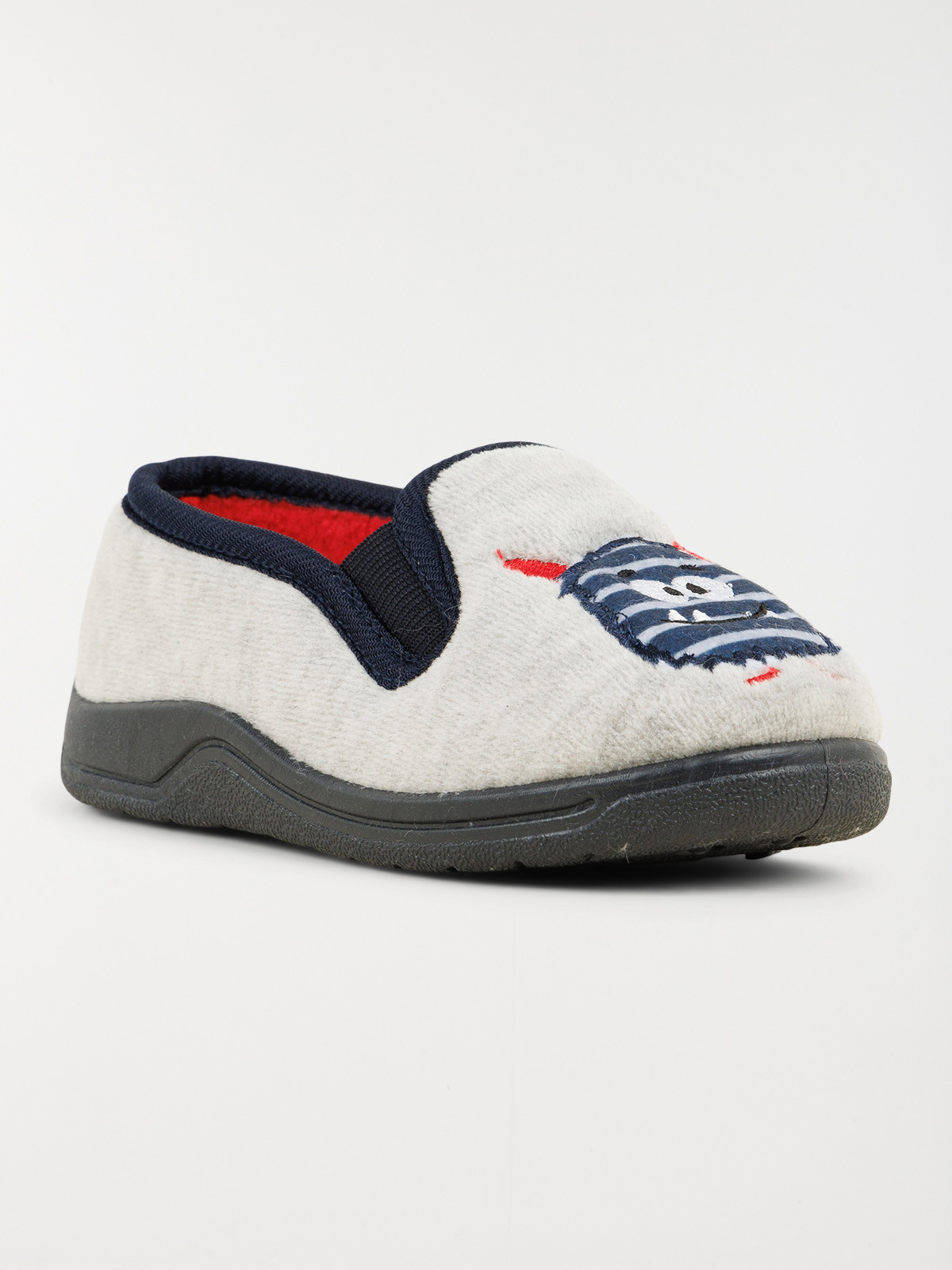 Chaussons gris monstre garçon (24-30)