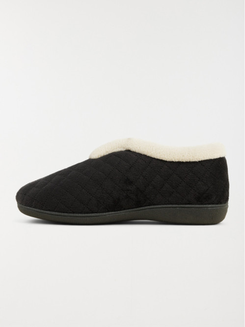 Chausson noir femme (36-41) Chausson noir femme (36-41)