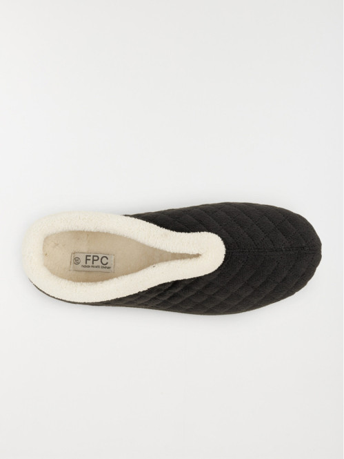 Chausson noir femme (36-41) Chausson noir femme (36-41)