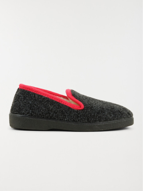 Pantoufles grises femme (36-41)