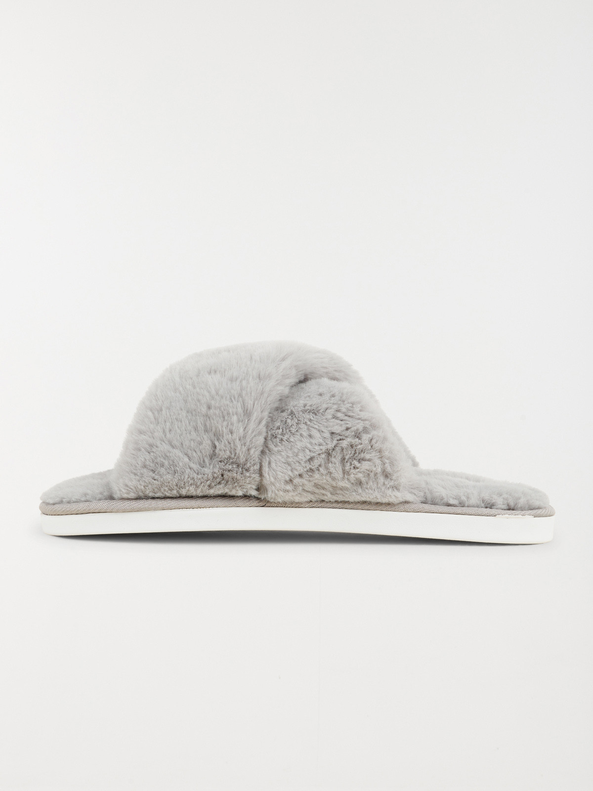 Mule ouverte grise (36-41)