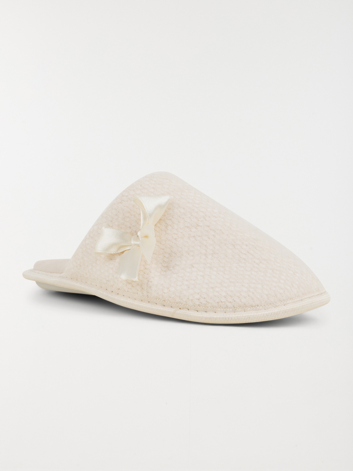 Chaussons mules beiges femme (36-41)