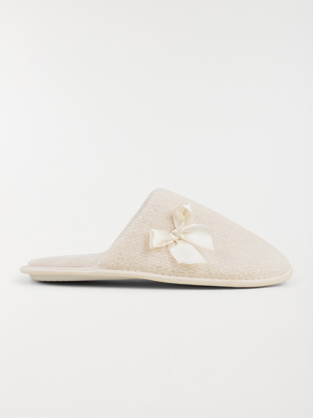 Chaussons mules beiges femme (36-41)