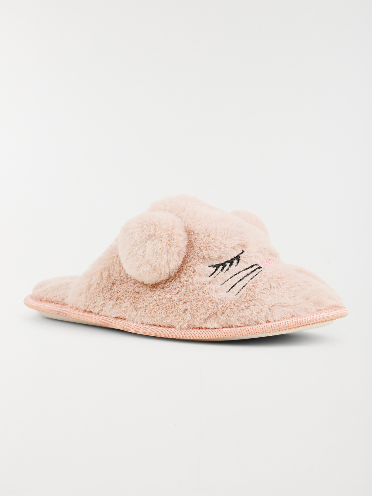 Chaussons roses animal femme (36-41)