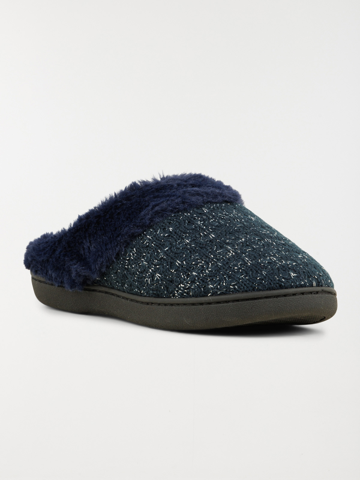 Chausson mule marine femme (36-41)