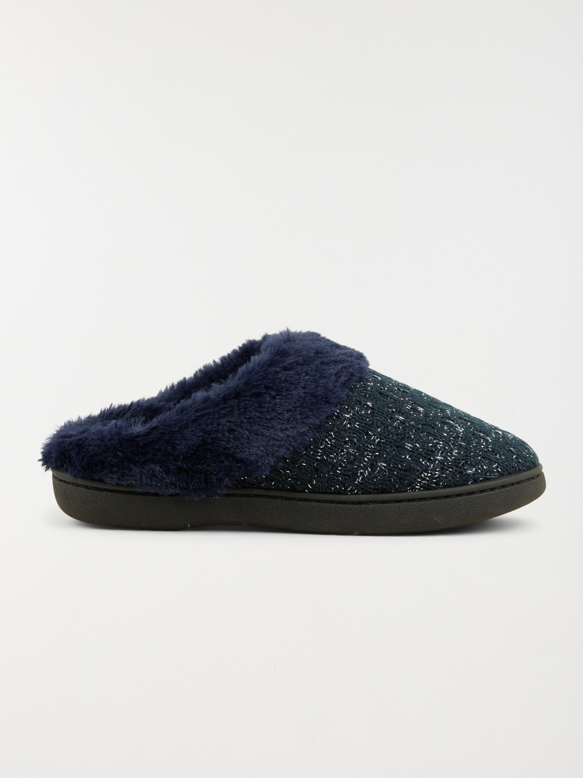 Chausson mule marine femme (36-41)