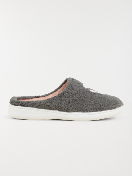 Chausson mule mouton femme...