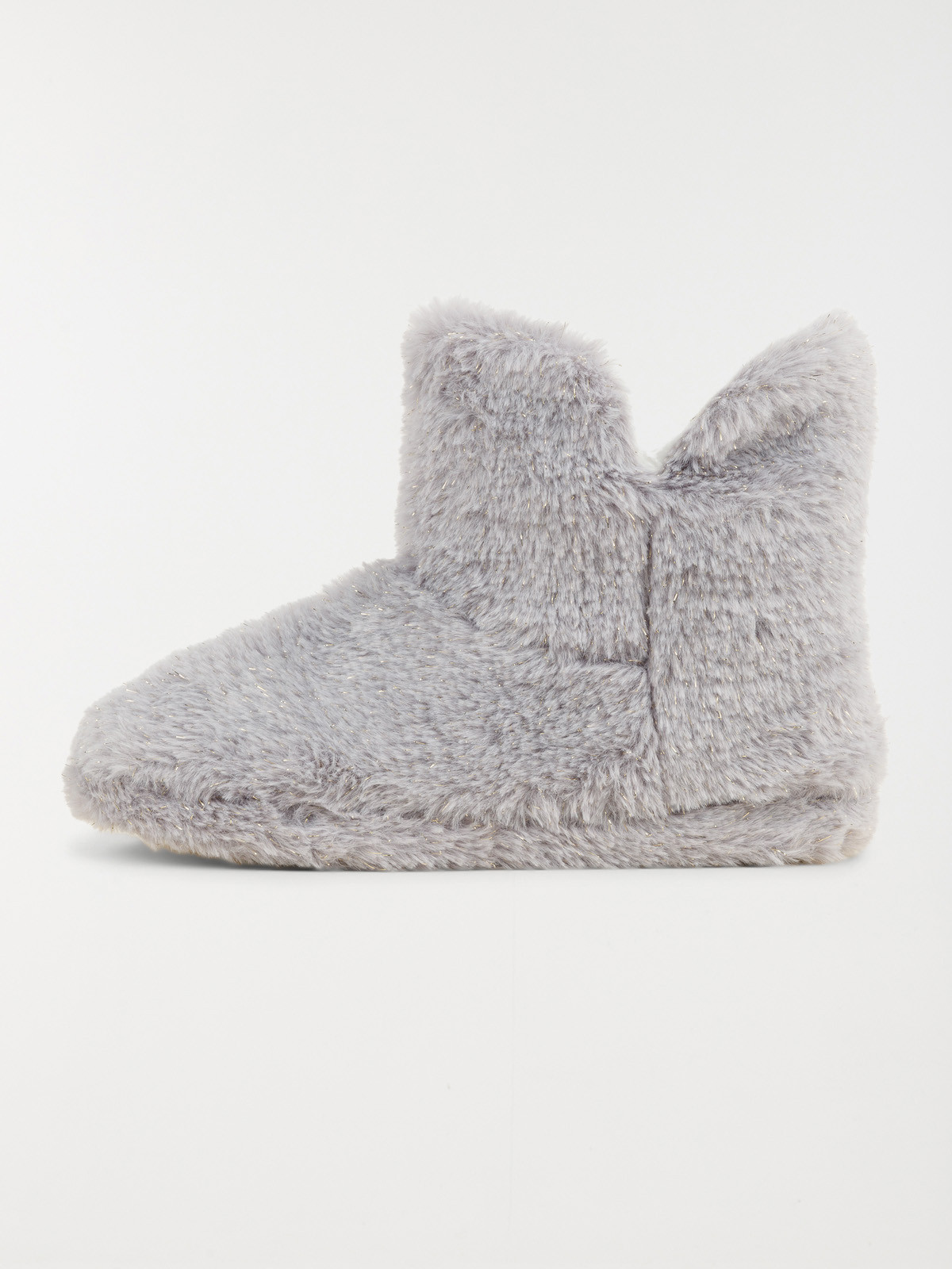 Chausson botte noeud femme gris (36-41) Chausson botte noeud femme gris (36-41)