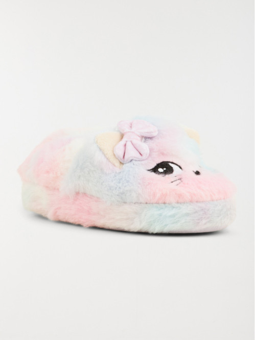 Chausson multicolore fille...