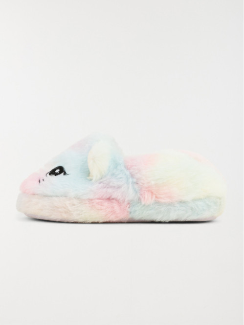 Chausson multicolore fille...