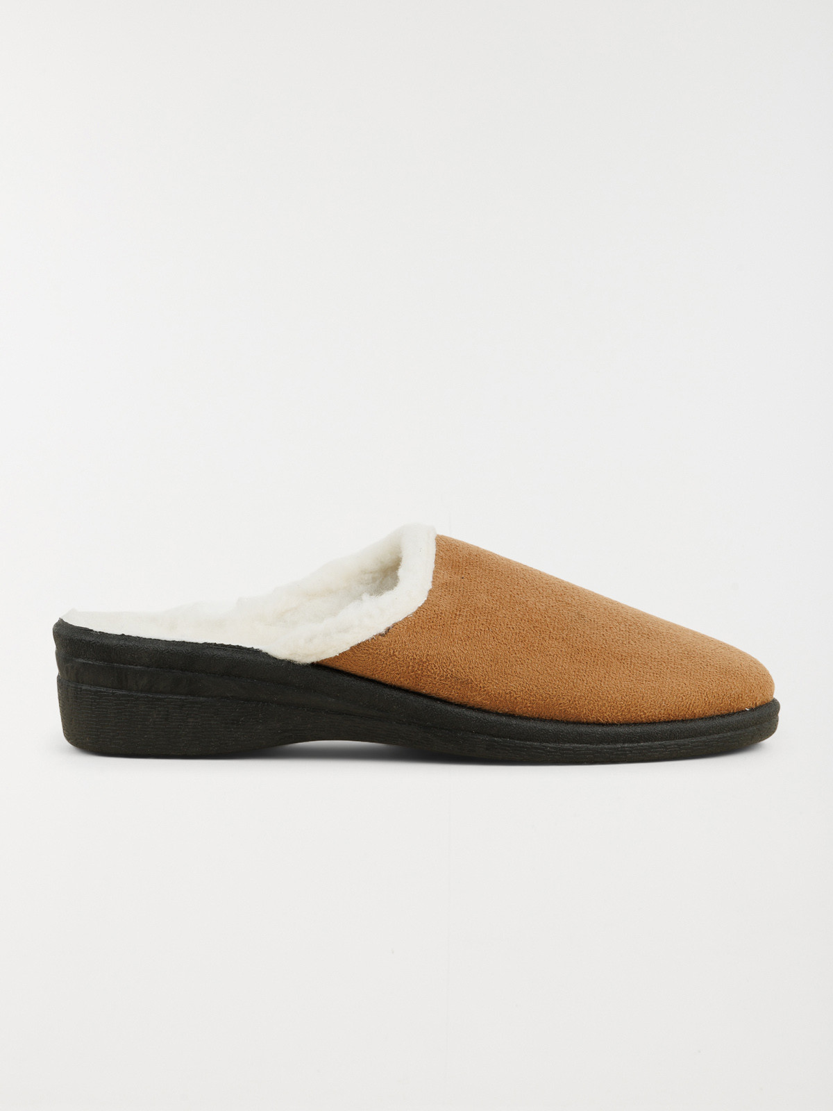 Chaussons mules femme camel (36-41)
