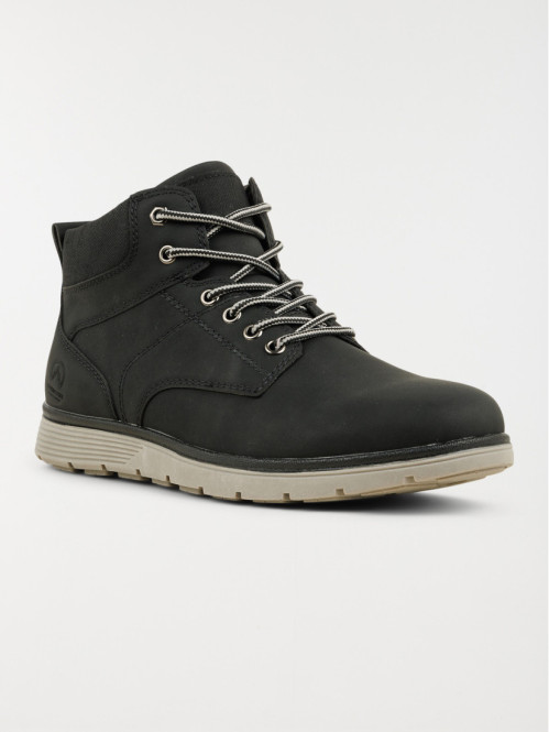 Boots lacets noires homme...