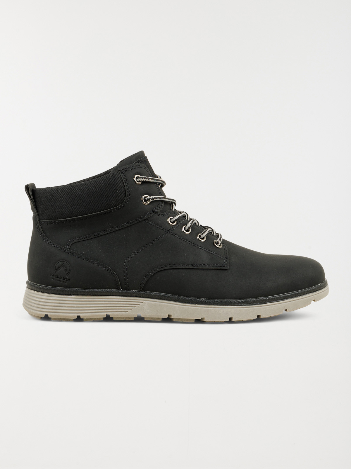 Boots lacets noires homme (40-46)