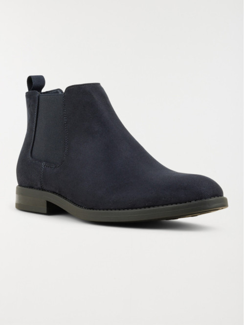 Bottines navy blue homme...