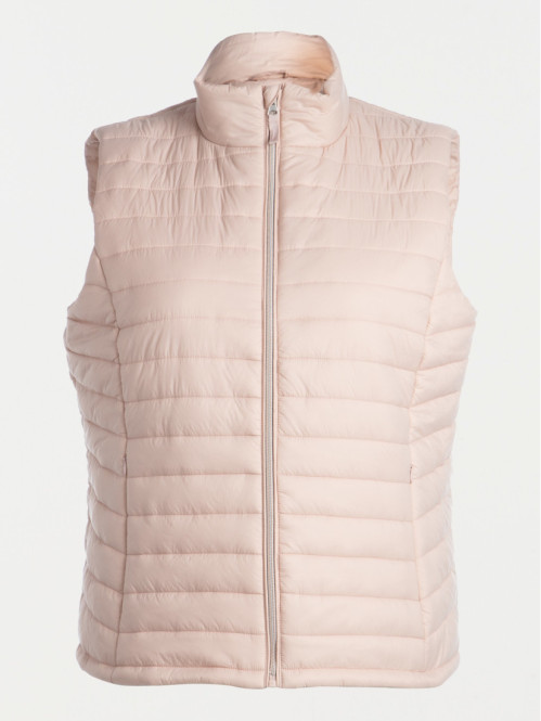 Doudoune légère nude grande taille femme