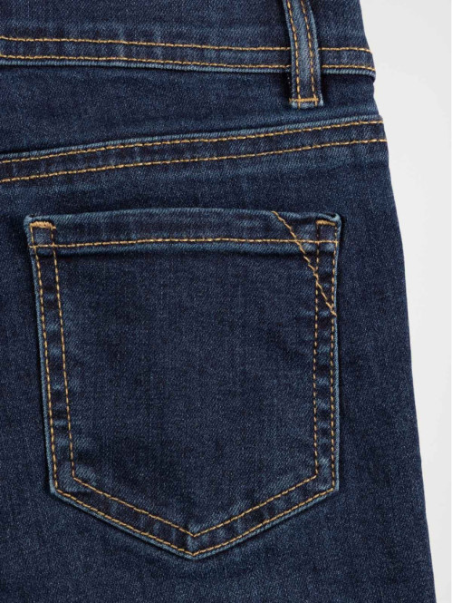 Jean taille haute fille brut (10-16A) Jean taille haute fille brut (10-16A)