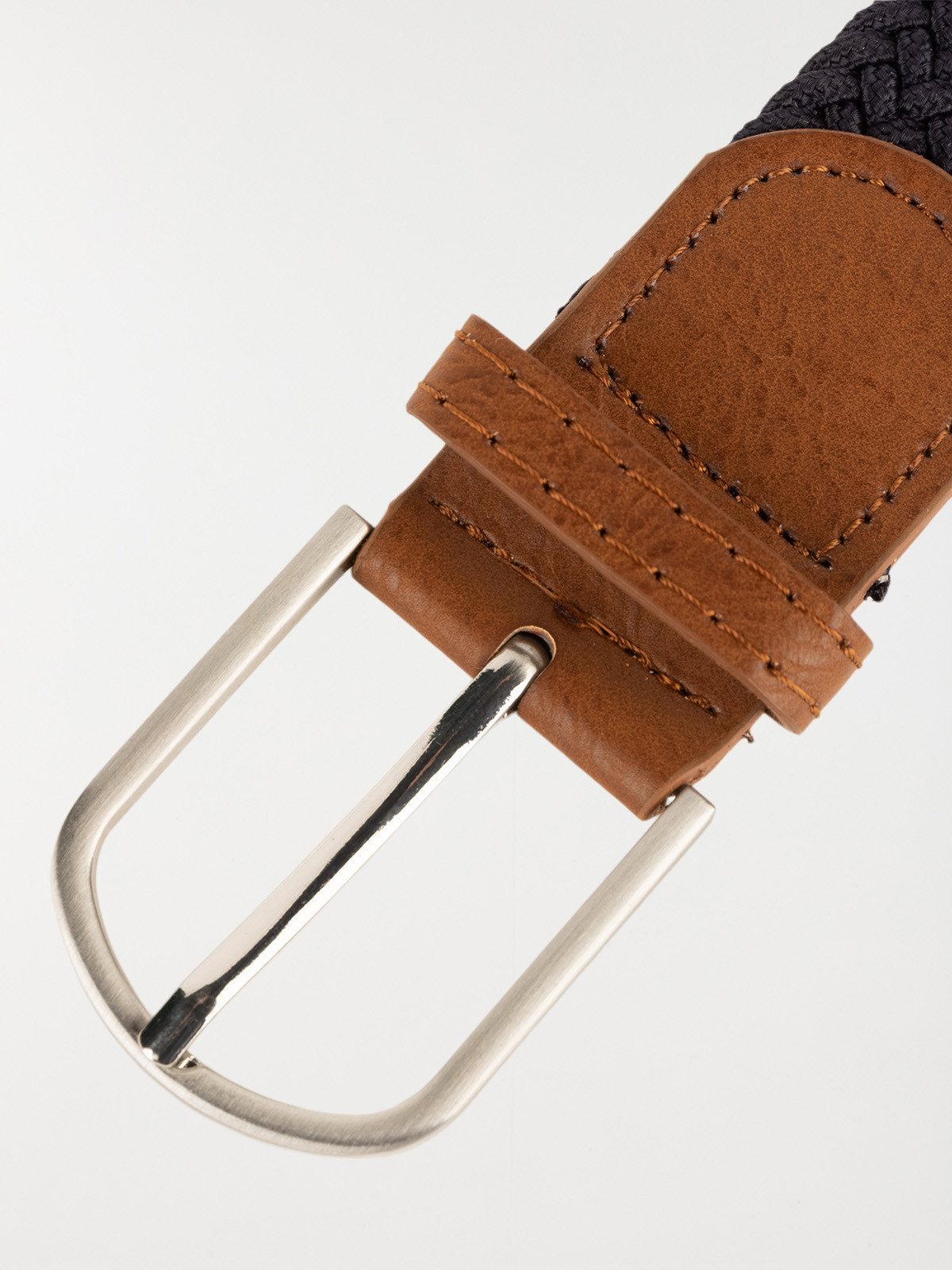 Ceinture élastique marine navy homme