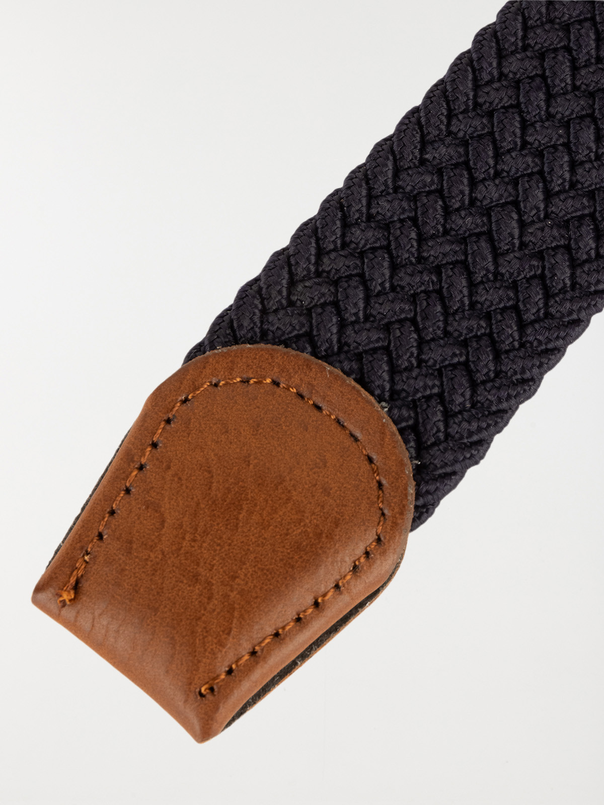 Ceinture élastique marine navy homme