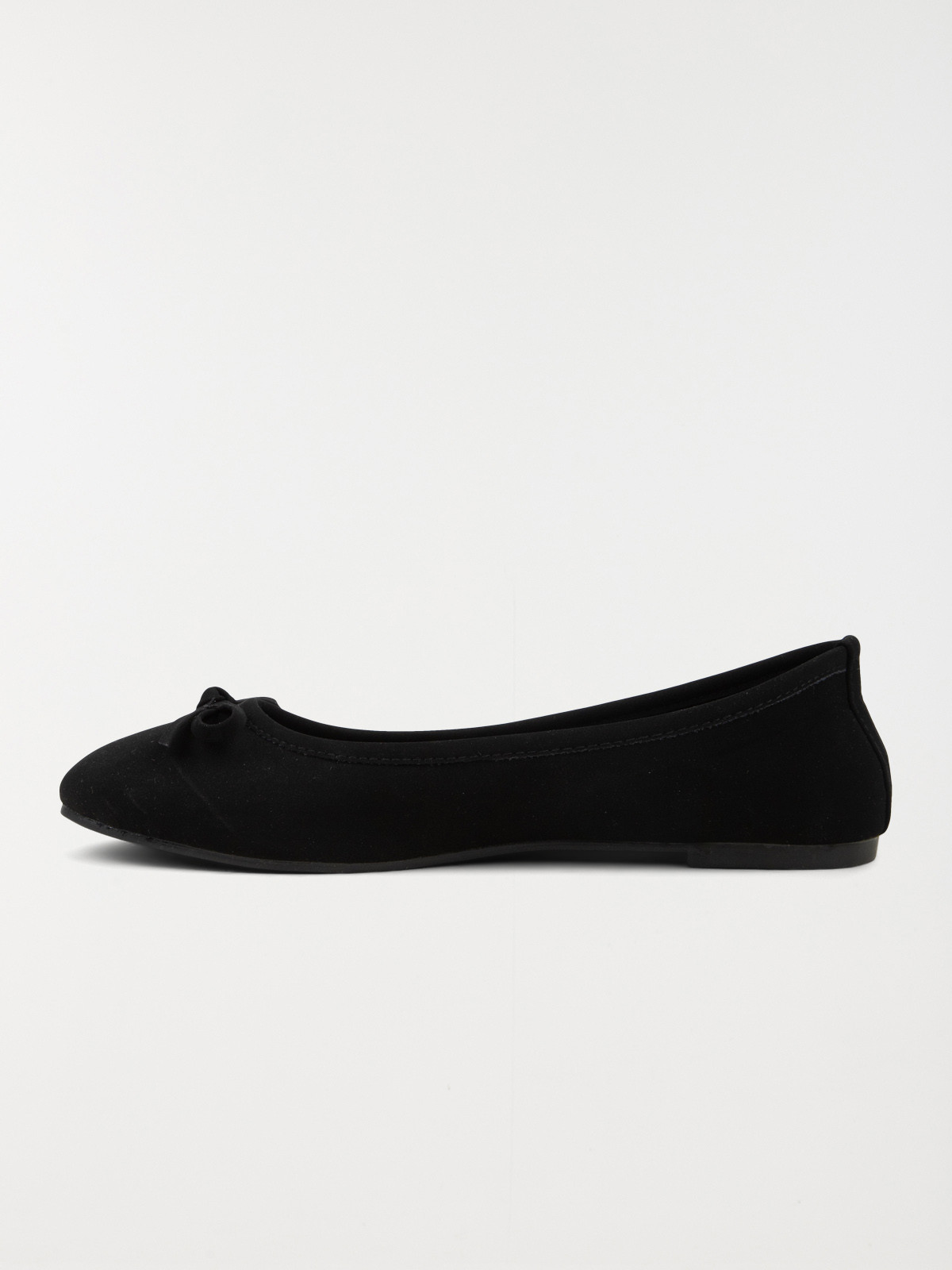 Ballerine suédine femme noire (37-42)