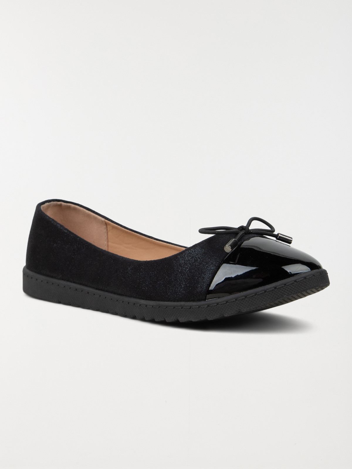 Ballerines bi-matière femme (36-41)