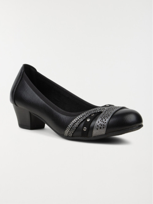 Ballerine noir talon femme...