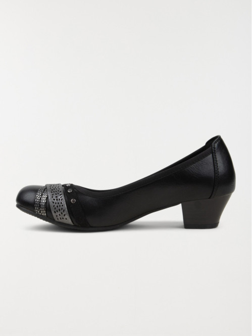 Ballerine noir talon femme...