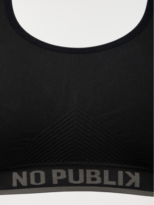 Brassière de sport noire...