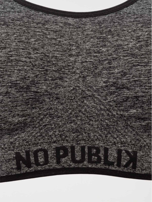 Brassière de sport grise...