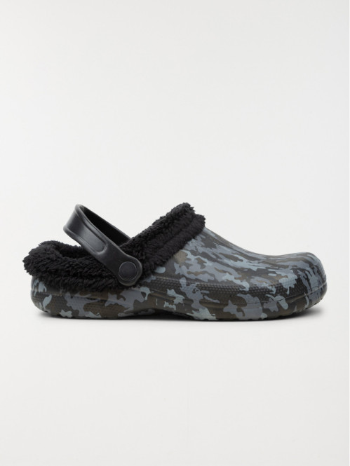 Sabot camouflage fourré homme (40-46)