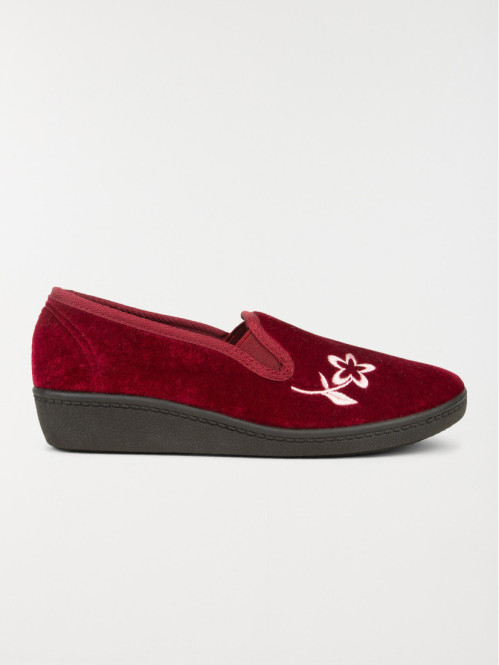 Chaussons femme broderies...