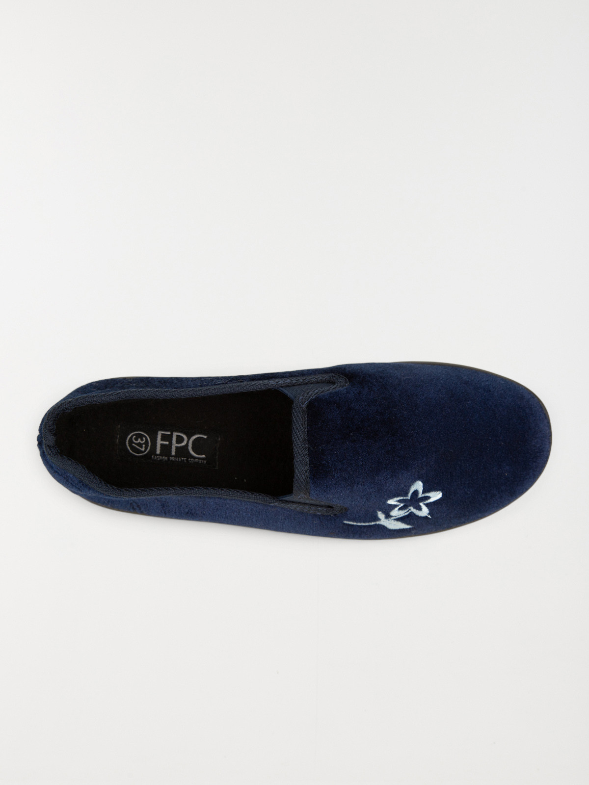 Chaussons femme coloris navy (36-41)