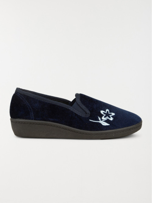 Chaussons femme coloris...