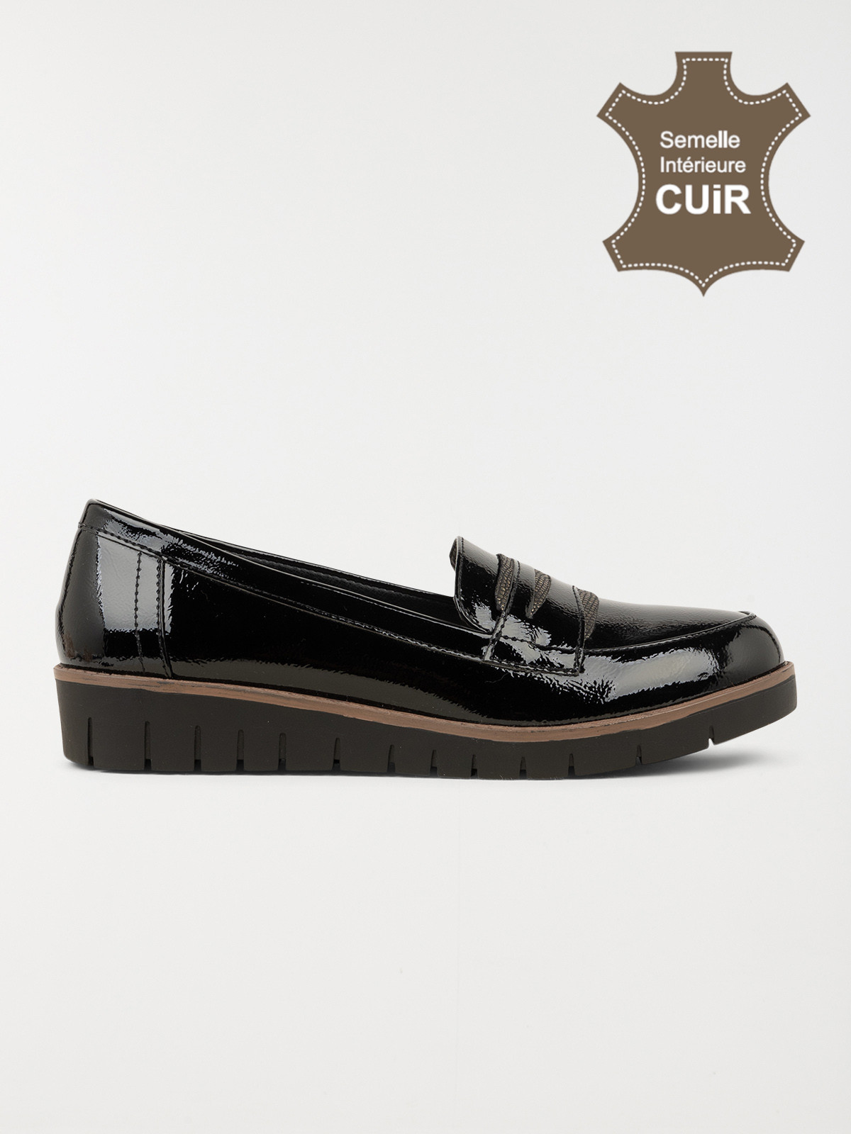 Mocassin verni femme (36-41)