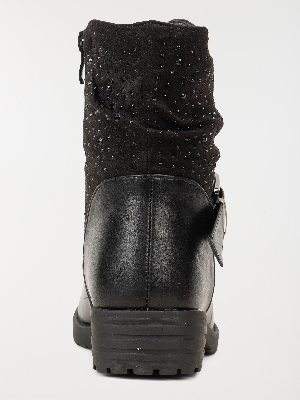 Bottines noires pailletées femme (36-41) Bottines noires pailletées femme (36-41)