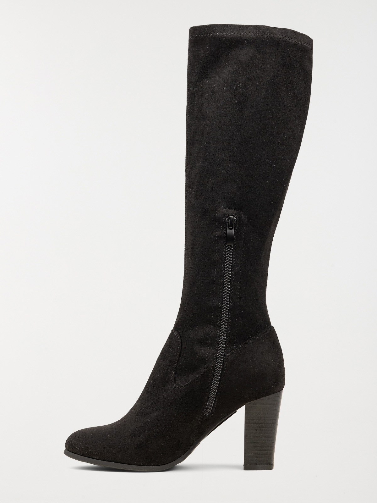 Bottes à talon noires femme (36-41)
