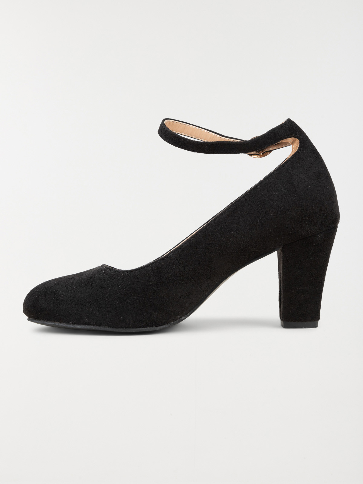 Escarpin noir à bride femme (36-41)
