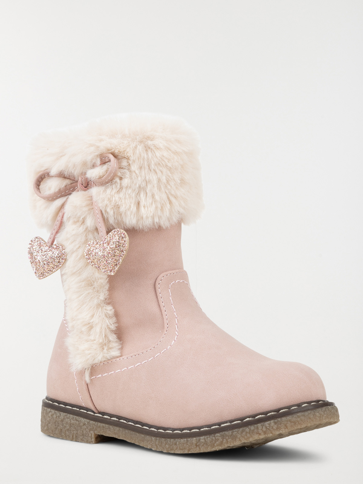 Bottes coeurs pailletés fille (31-35)