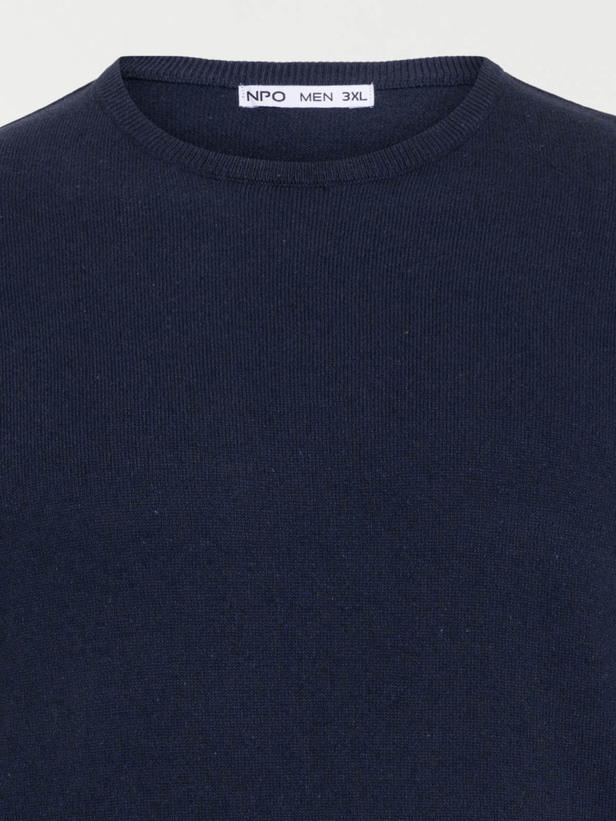 Pull marine grande taille homme